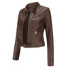 Stilvolle Damen Lederjacke in klassischem Design – Marlene