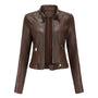 Stilvolle Damen Lederjacke in klassischem Design – Marlene
