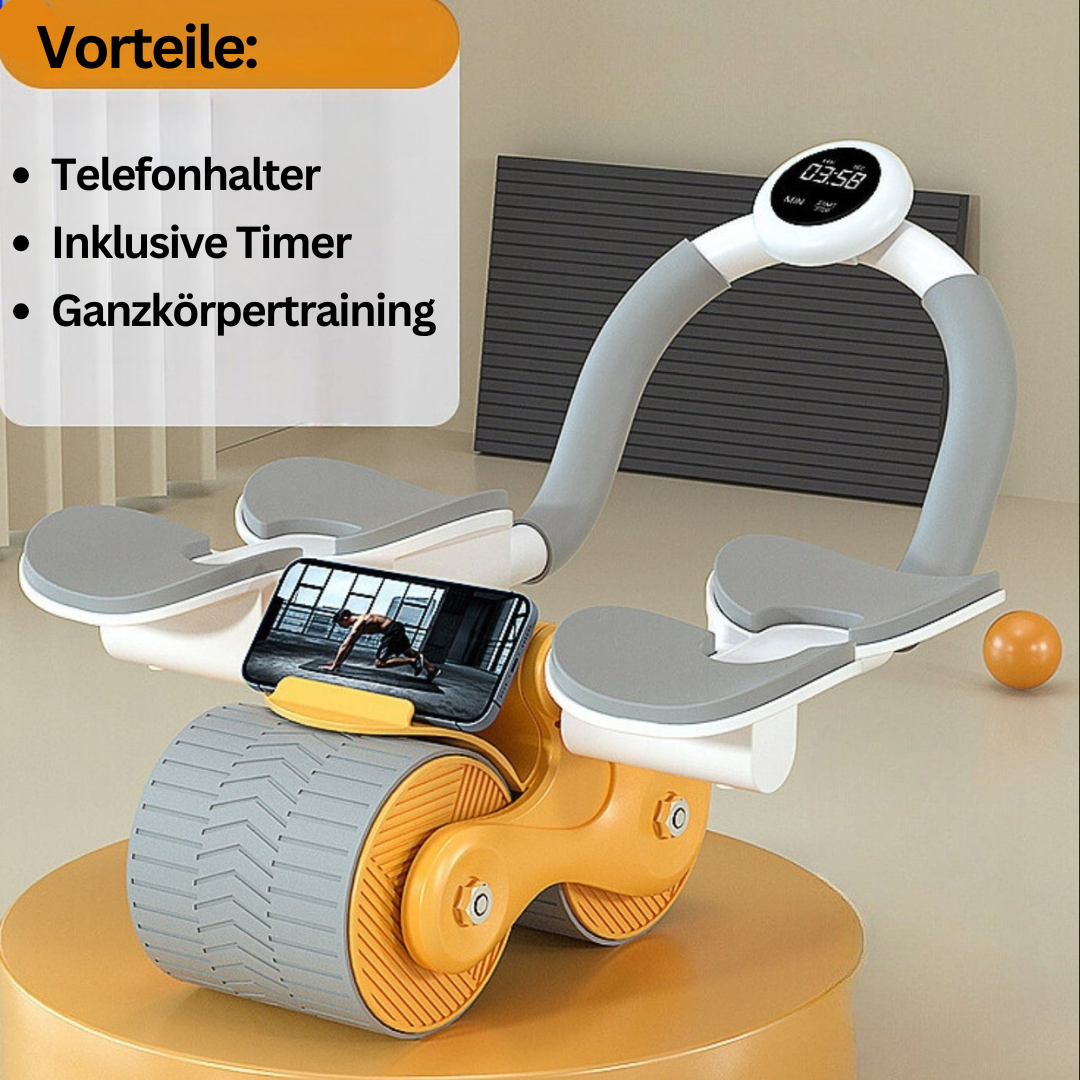 Bauchmuskeltrainer – CoreRoller Max