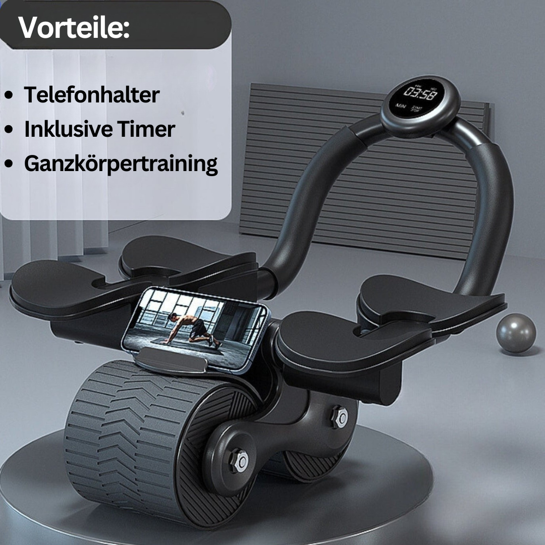 Bauchmuskeltrainer – CoreRoller Max