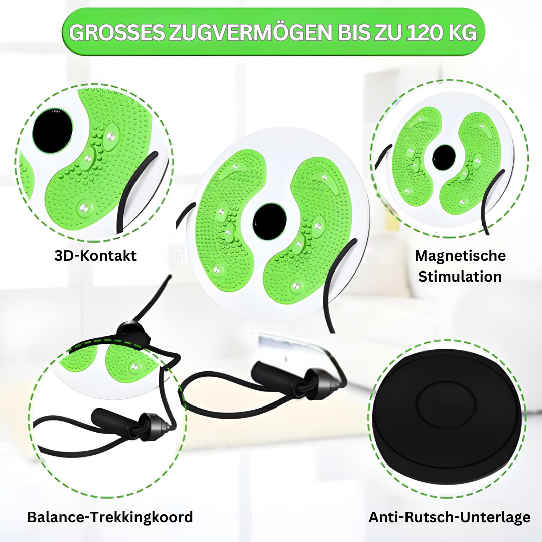 Kompletter Core-Trainer mit Magnetischer Therapie – CoreTwist