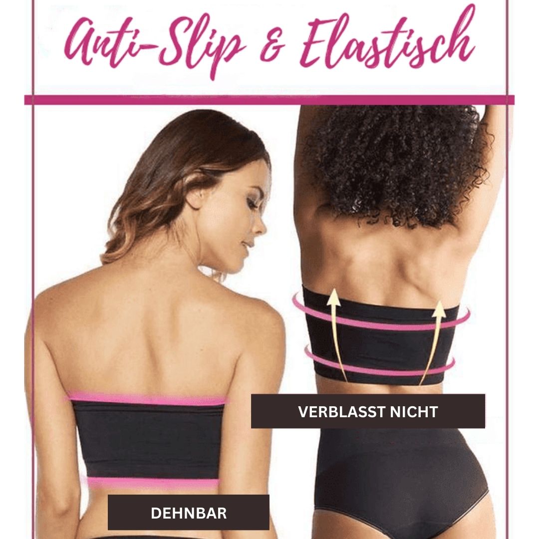 Set von 3 - Stützender Bandeau-BH