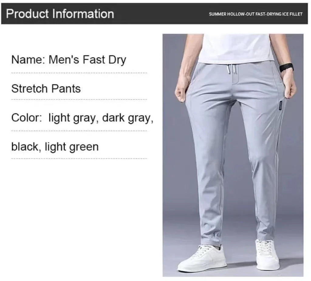 2025 New Models Unisex Quick-Drying Stretch Pants