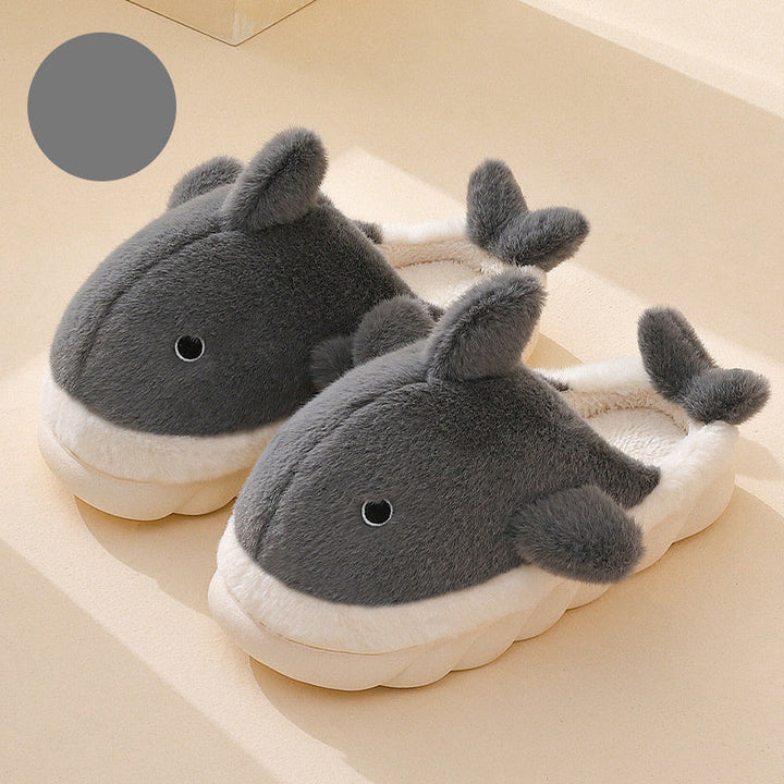 Soft Plush Shark Slippers - SnugShark
