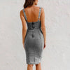 Stilvolles Midikleid mit Schlitz – Rike