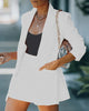 Trendiger Blazer-Zweiteiler mit Shorts – Vielseitig & Stilvoll – Larissa