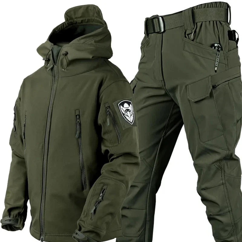 Taktisches Outdoor-Set für Herren mit Jacke & Hose – Cedric