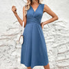 Ärmelloses Midi Sommerkleid – Jolie