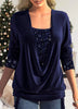 Glamouröse und Bequeme Sparkle-Top – Luna