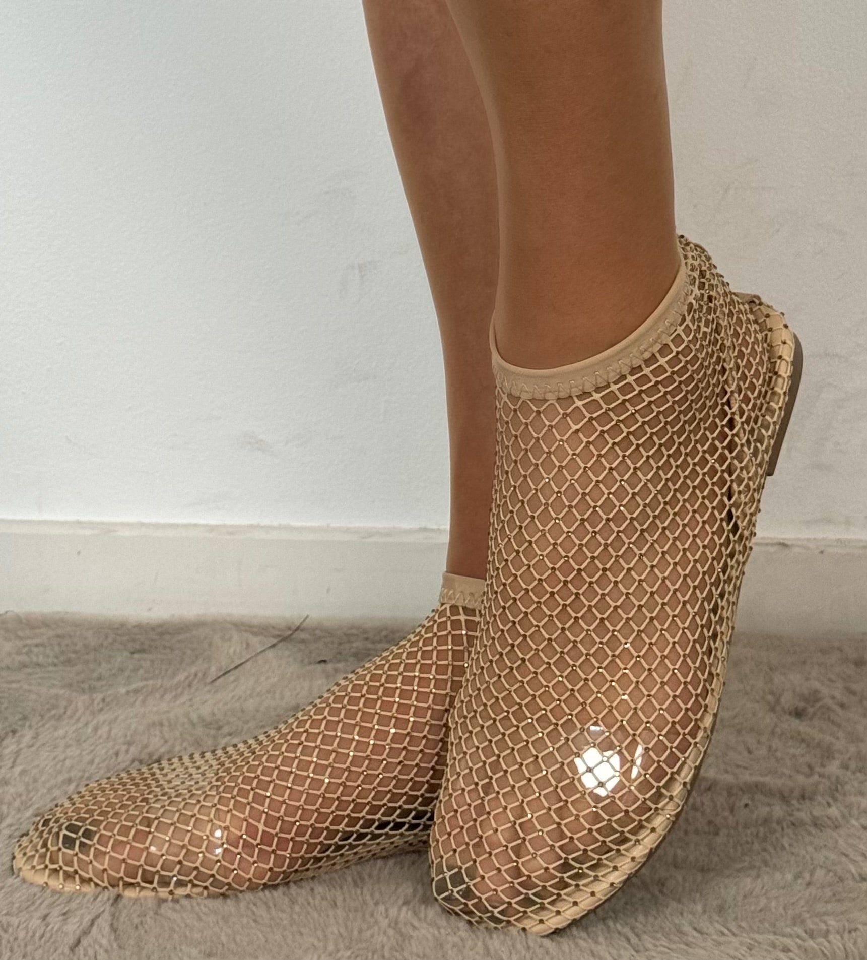 Bequem & Glänzend Damen-Ballerinas mit rutschfester Sohle – Lyra