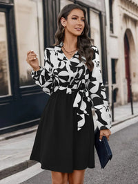 Modisches Kleid mit langen Ärmeln – Lina