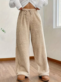 Soft Teddy Sherpa Lounge Pants for Women – Noémie