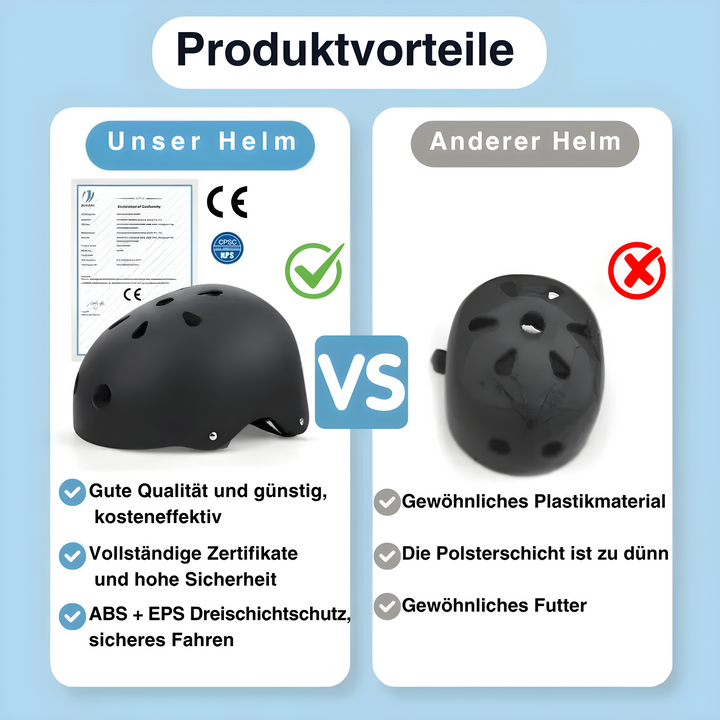 Bequemer Fahrradhelm - SafeRide Fahrradhelm