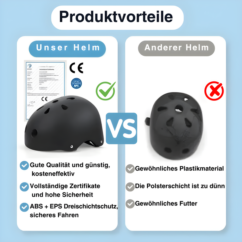 Bequemer Fahrradhelm - SafeRide Fahrradhelm