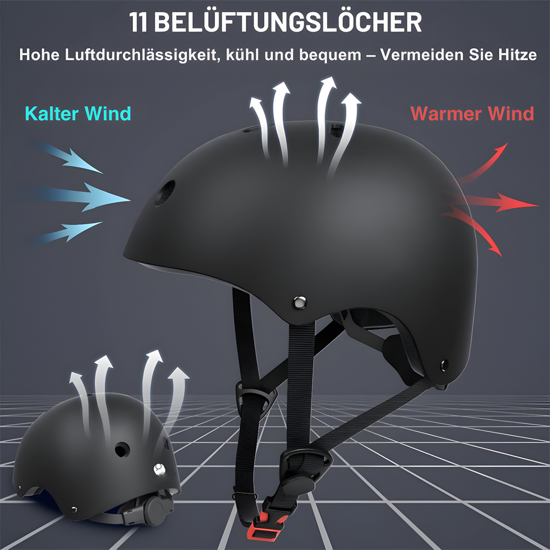 Bequemer Fahrradhelm - SafeRide Fahrradhelm