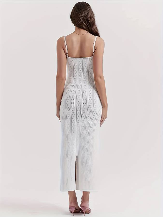 White Crocheted Boho Summer Dresses – Lyra