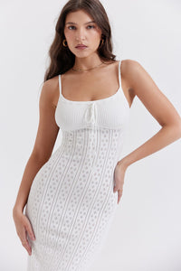 White Crocheted Boho Summer Dresses – Lyra