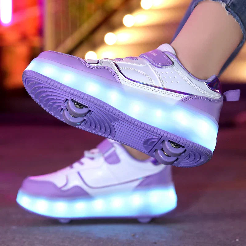 Orthopädische LED Rollschuhe - Zoe