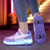 Orthopädische LED Rollschuhe - Zoe