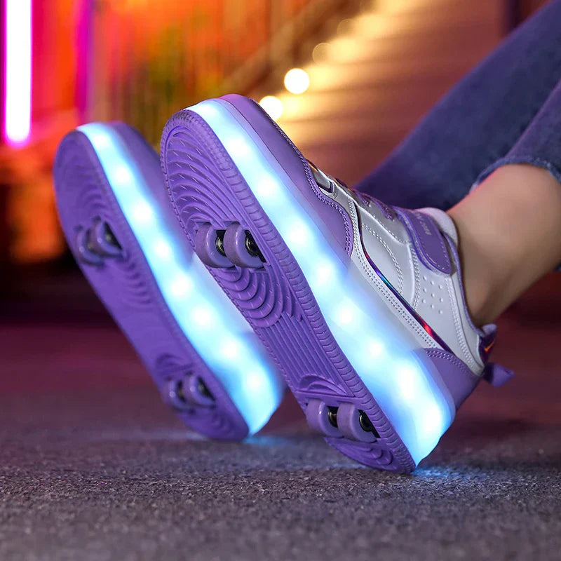 Orthopädische LED Rollschuhe - Zoe