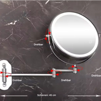 Beleuchteter Make-up Spiegel - LumiAura