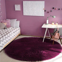 Runder Fluffy Teppich - Clouda