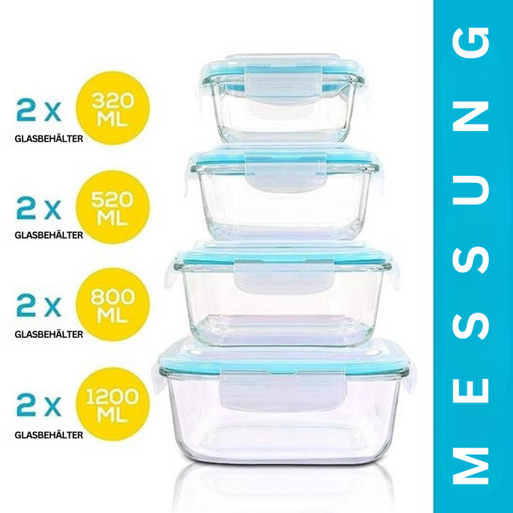 Lunchbox made of borosilicate glass – GlassGuard Bento