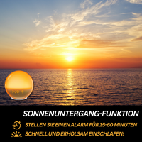 Natürliche Radiowecker mit Wake-up Light - GlowRise