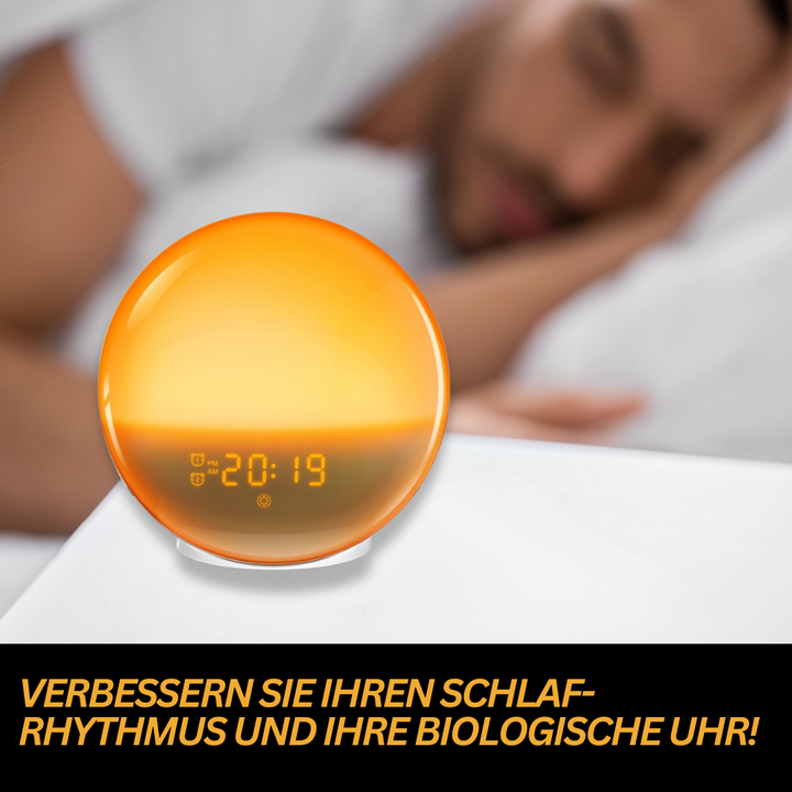 Natürliche Radiowecker mit Wake-up Light - GlowRise