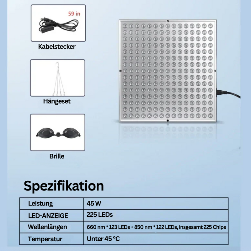 Infrarot-Paneel - GlowTherapy