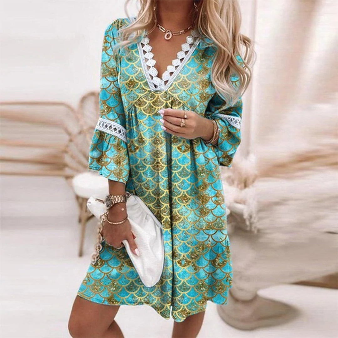Printed Dress - Amara
