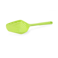 Large PP kitchen spoon for draining and serving - EasyDrain