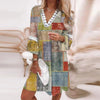 Bedrucktes Kleid - Amara