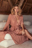 Böhmisches Maxi-Sommerkleid mit Tiefem Ausschnitt – Seraphina