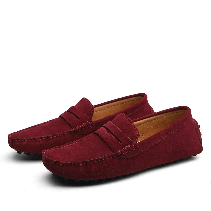 Italienische Wildleder Loafers - Lorenzo