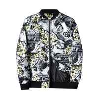 Abstract Bedruckte Herren-Bomberjacke - Enzo