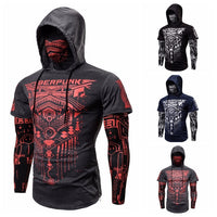 Herren-Hoodie mit integrierter Skull-Maske – Herbst-Edition ShadowX