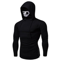 Herren-Hoodie mit integrierter Skull-Maske – Herbst-Edition ShadowX