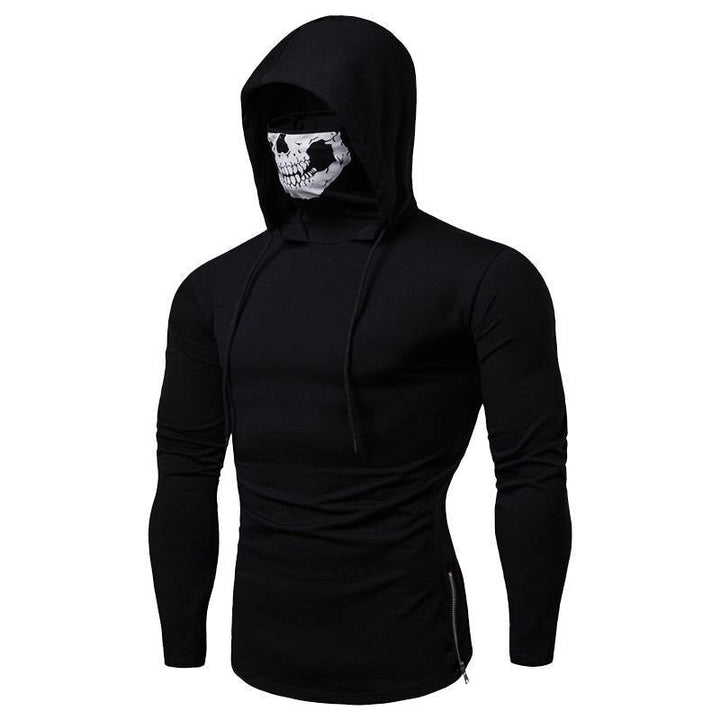 Herren-Hoodie mit integrierter Skull-Maske – Herbst-Edition ShadowX
