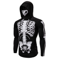 Herren-Hoodie mit integrierter Skull-Maske – Herbst-Edition ShadowX