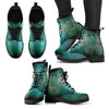 Damen-Stiefeletten mit Herbstlaub- und Mondmotiv – Selene