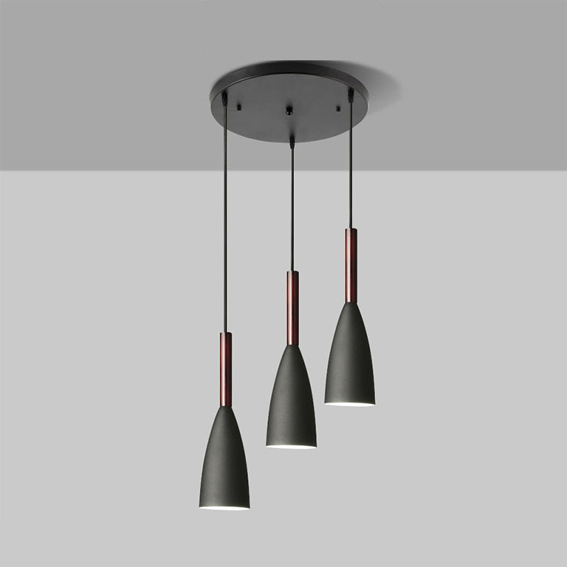 Moderne Hängeleuchten-Set – Lars