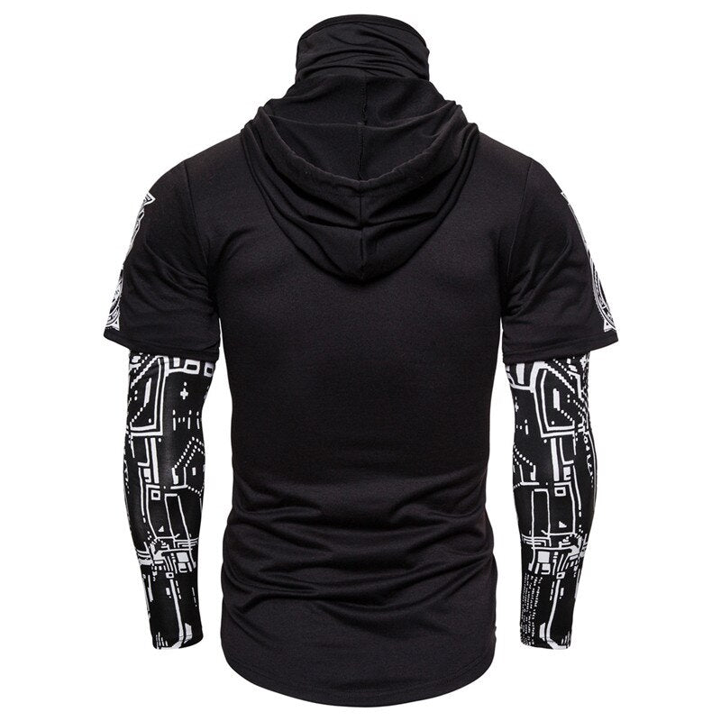 Herren-Hoodie mit integrierter Skull-Maske – Herbst-Edition ShadowX