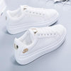 Trendige Damen Sneaker aus Kunstleder mit Metallic-Akzenten – Norell