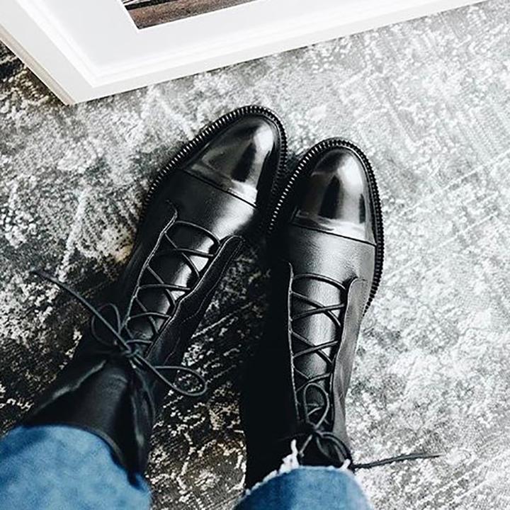 Herbstliche Vintage Damen Stiefeletten – Marvella