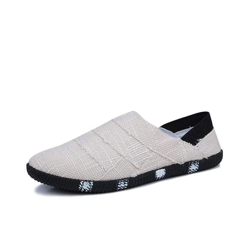 Leichte & Stylische Canvas Espadrilles mit Hennepzool für Herren – Elias