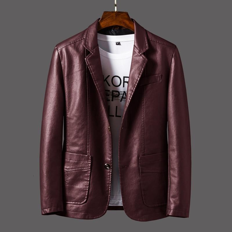 Herren-Lederblazer – Leonardo