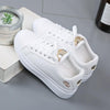 Trendige Damen Sneaker aus Kunstleder mit Metallic-Akzenten – Norell