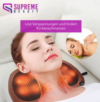 Tragbares Massagekissen mit Tiefen-Shiatsu-Massage – ThermoRelax Pro