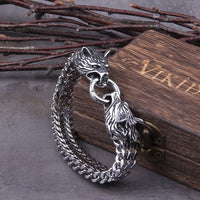 Viking Wolf Charm Bracelet – Ragnar